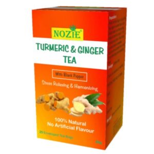 Nozie Turmeric & Ginger Tea with Black Pepper