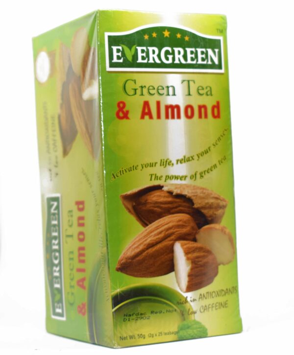 Evergreen Green Tea with Almond