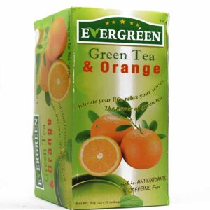 Evergreen Green Tea with Orange