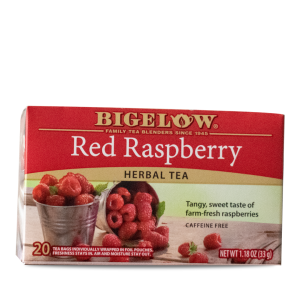 BIGELOW RED RASPBERRY HERBAL TEA