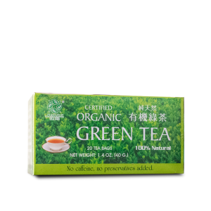 CERTIFIED ORGANIC GREEN TEA