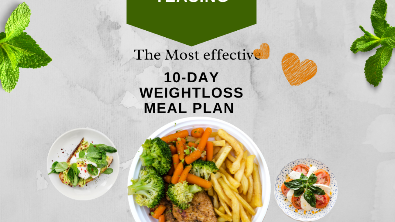 The Most Effective 10-day Nigerian Weight Loss Meal Plan.