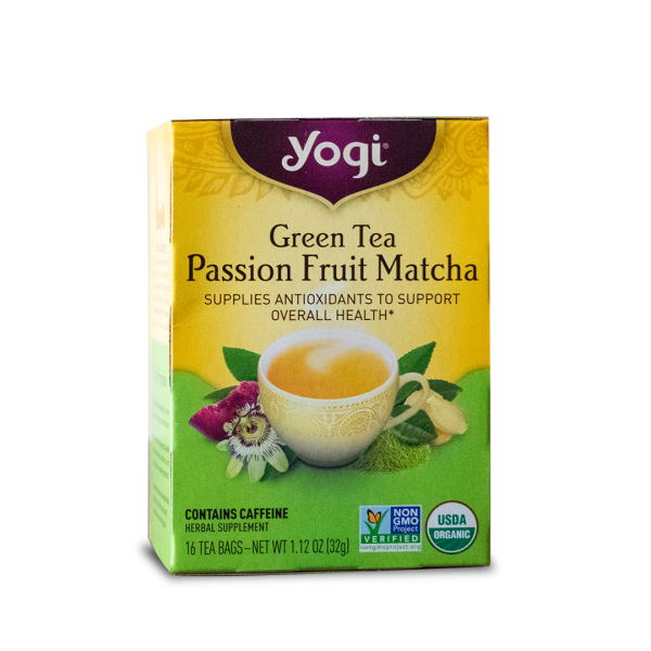 YOGI GREEN TEA PASSION FRUIT MATCHA